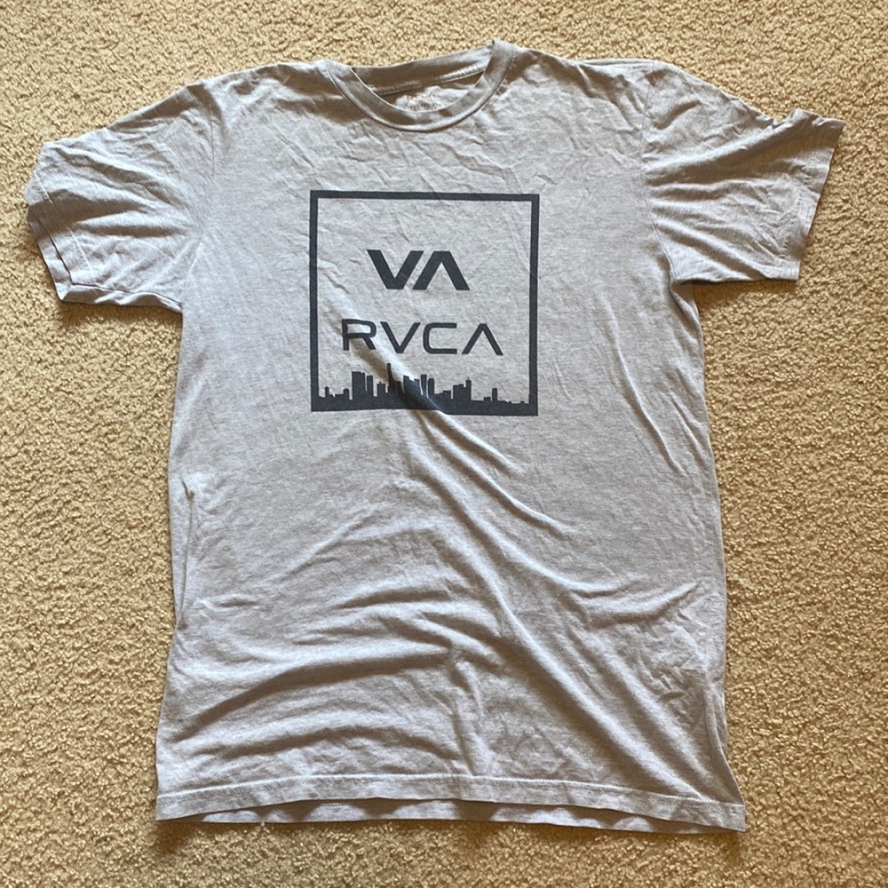 RVCA Mens Gray T-shirt